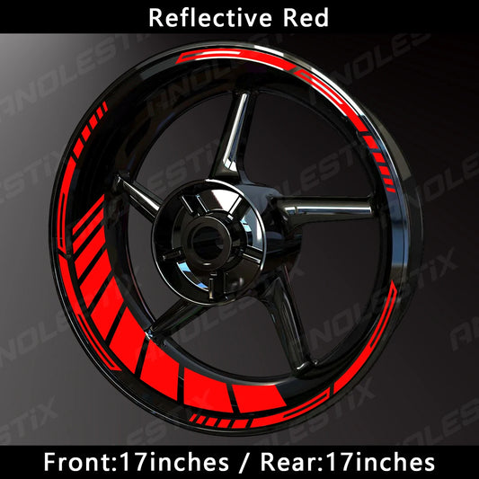 Pegatinas Reflectantes Para Llantas De Moto