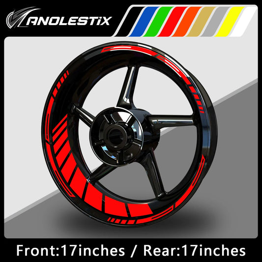 Pegatinas Reflectantes Para Llantas De Moto